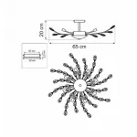 Потолочная люстра Lightstar Isabelle 791182 
