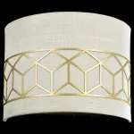 Накладной светильник Maytoni Messina H223-WL-02-G Цвет арматуры золото Цвет плафонов кремовый от ImperiumLoft