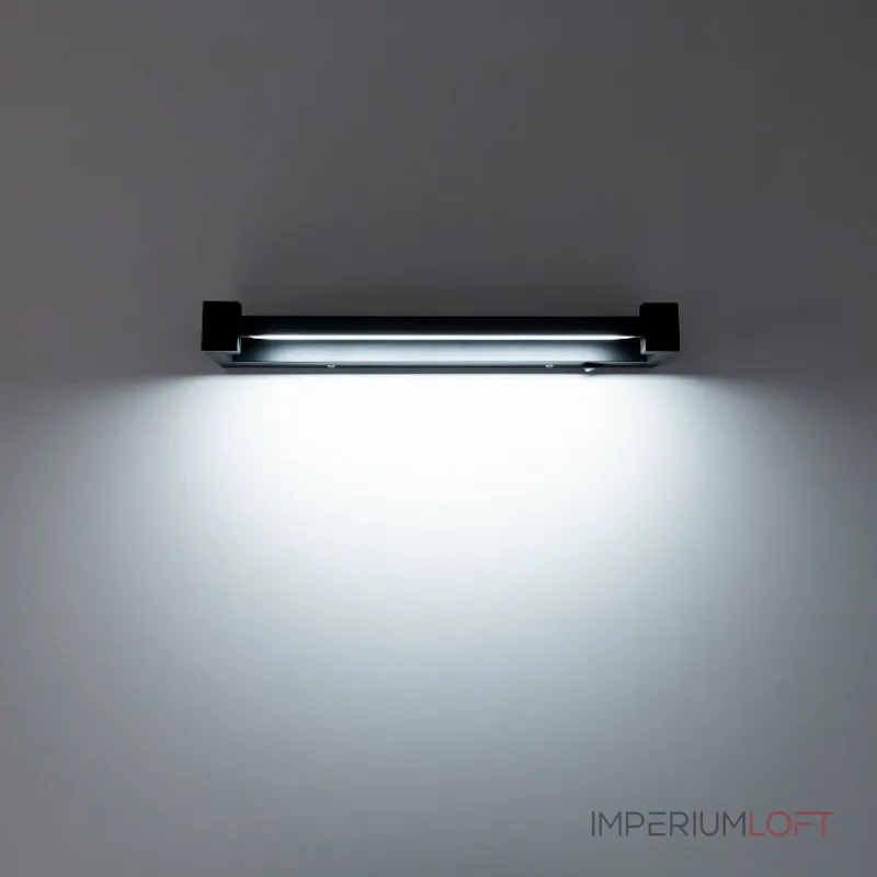 Подсветка для зеркала Citilux Визор CL708241N Цвет арматуры черный Цвет плафонов белый от ImperiumLoft