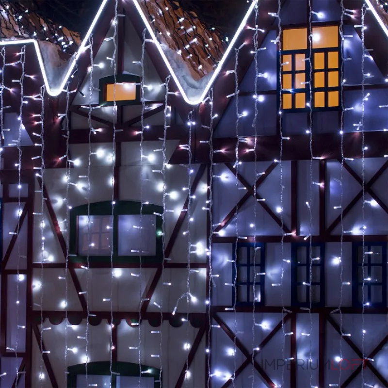 Занавес световой  Eurosvet 200 200-101 белый от ImperiumLoft