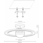Потолочная люстра Velante Velante 431-307-02