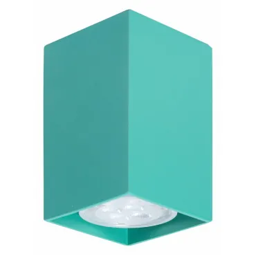 Накладной светильник TopDecor Tubo 6 SQ Tubo6 SQ P1 24 Цвет арматуры зеленый Накладной светильник TopDecor Tubo 6 SQ Tubo6 SQ P1 24 Цвет арматуры зеленый
