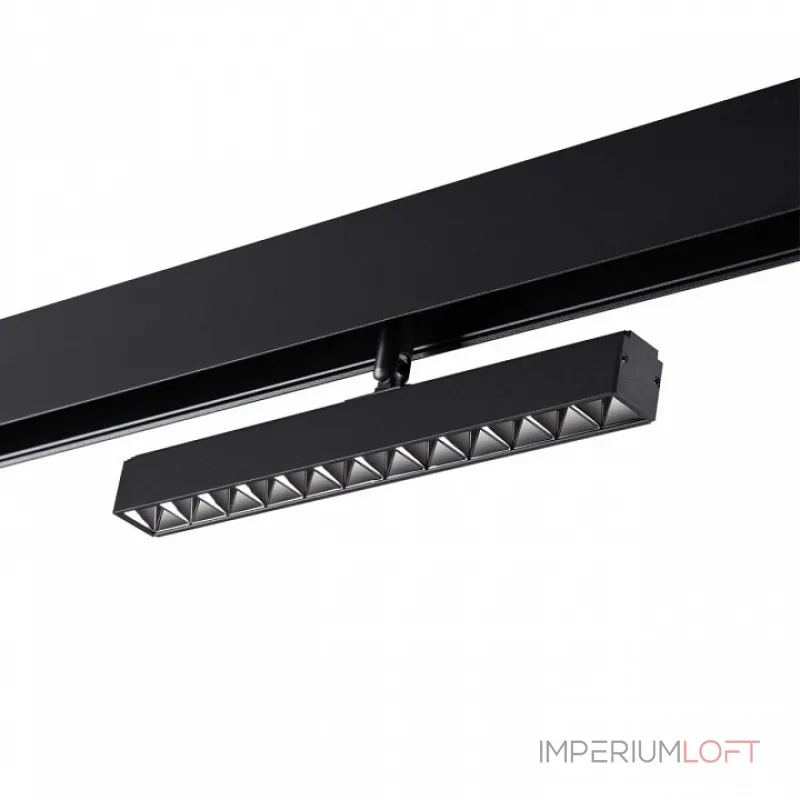 Светильник на штанге Novotech Flum 1 358610 Цвет плафонов черный от ImperiumLoft