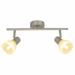 Спот Arte Lamp Parry A5062AP-2SS Цвет арматуры серебро Цвет плафонов белый от ImperiumLoft