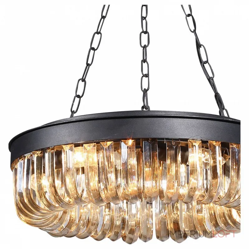 Подвесная люстра DeLight Collection Crystal Black KR0295P-5 black Подвесная люстра DeLight Collection Crystal Black KR0295P-5 black