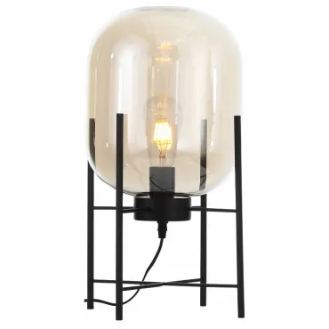 Торшер ST-Luce Burasca SL1050.505.01 Цвет арматуры черный Цвет плафонов коричневый Торшер ST-Luce Burasca SL1050.505.01 Цвет арматуры черный Цвет плафонов коричневый