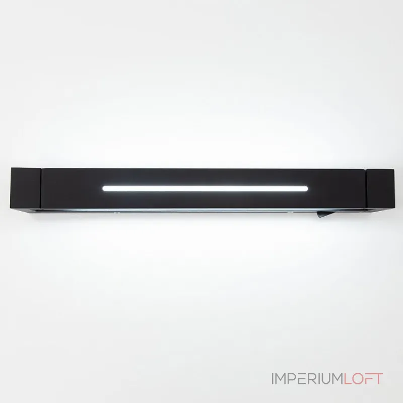 Подсветка для зеркала Citilux Визор CL708241N Цвет арматуры черный Цвет плафонов белый от ImperiumLoft