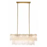 Люстра на штанге Indigo Inverno 12013/12R Brass