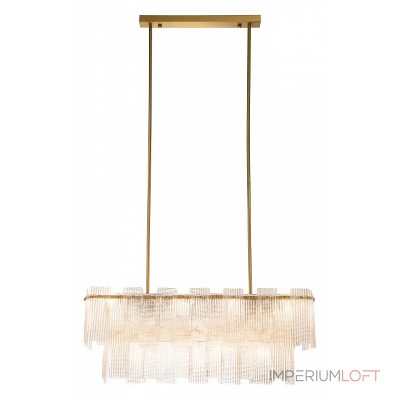 Люстра на штанге Indigo Inverno 12013/12R Brass