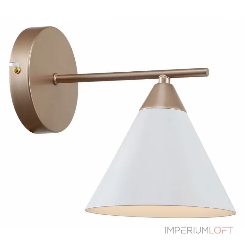 Бра F-promo Calor 2774-1W Цвет арматуры золото Цвет плафонов белый от ImperiumLoft