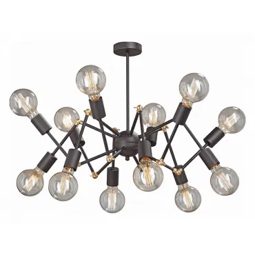 Люстра на штанге Vitaluce V4897-1/12PL Люстра на штанге Vitaluce V4897-1/12PL