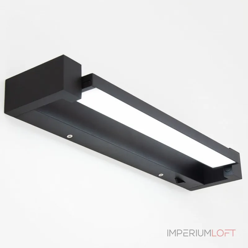 Подсветка для зеркала Citilux Визор CL708241N Цвет арматуры черный Цвет плафонов белый от ImperiumLoft