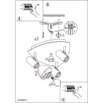 Спот Eglo Enea 90986 Цвет арматуры никель от ImperiumLoft