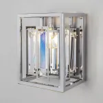 Накладной светильник Bogate's Cella 312/1 Strotskis Цвет арматуры хром Цвет плафонов прозрачный от ImperiumLoft