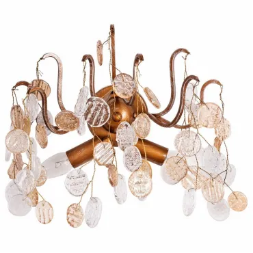 Бра Divinare Spumante 7288/18 AP-2 Цвет плафонов разноцветный Цвет арматуры бронза