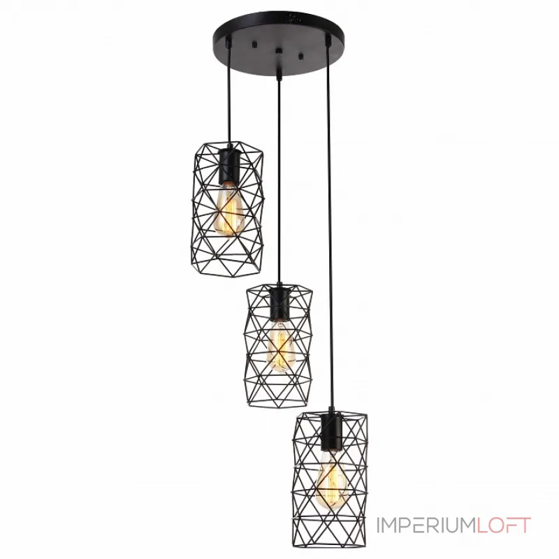 Подвесной светильник Marcia TL1175H-03BK Toplight