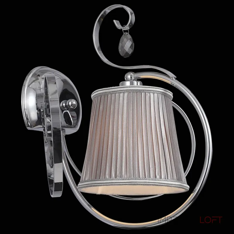 Бра EVOLUCE Azzurro SL177.101.01 Цвет арматуры хром Цвет плафонов серебро от ImperiumLoft Бра EVOLUCE Azzurro SL177.101.01 Цвет арматуры хром Цвет плафонов серебро от ImperiumLoft