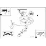 Спот Eglo ПРОМО Dakar 1 88475 Цвет арматуры никель от ImperiumLoft