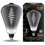 Лампа светодиодная Gauss Oversize E27 8.5Вт 1800K 157802005 Цвет арматуры разноцветный Цвет плафонов белый от ImperiumLoft