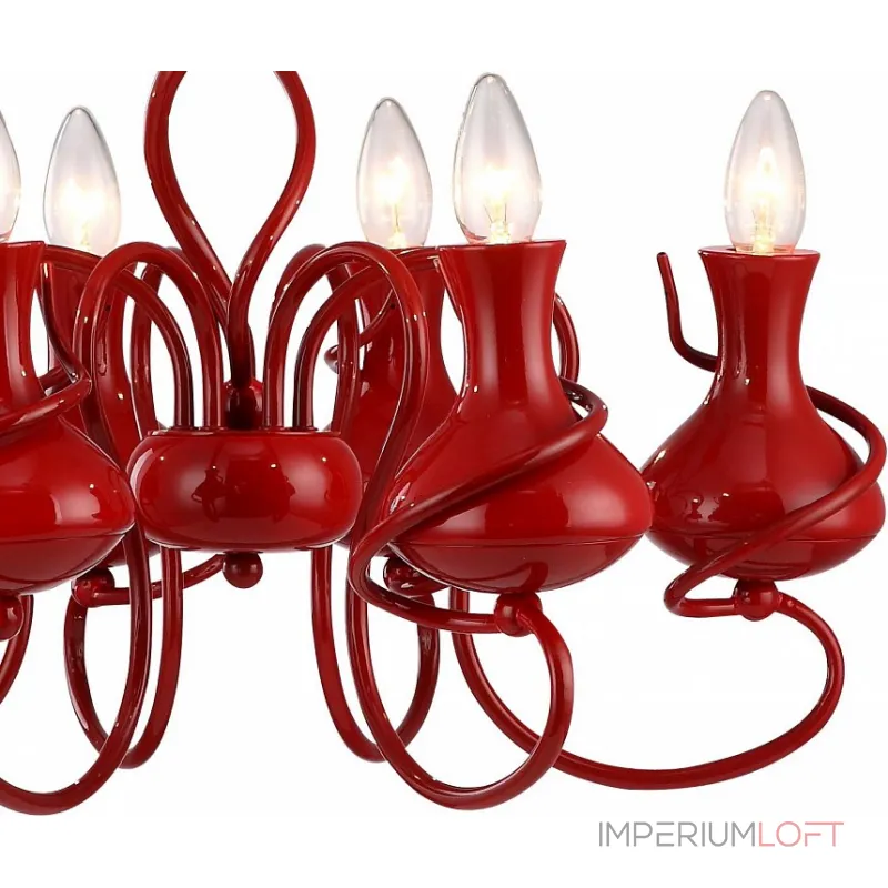 Подвесная люстра Arte Lamp Vaso A6819LM-6RD Подвесная люстра Arte Lamp Vaso A6819LM-6RD