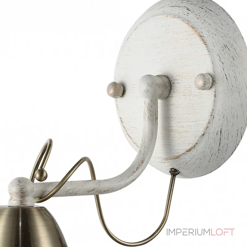 Бра Arte Lamp A1633AP-1WG Цвет арматуры бронза Цвет плафонов прозрачный от ImperiumLoft