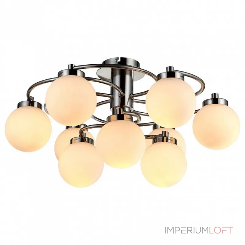 Потолочная люстра Arte Lamp Cloud A8170PL-9SS Потолочная люстра Arte Lamp Cloud A8170PL-9SS
