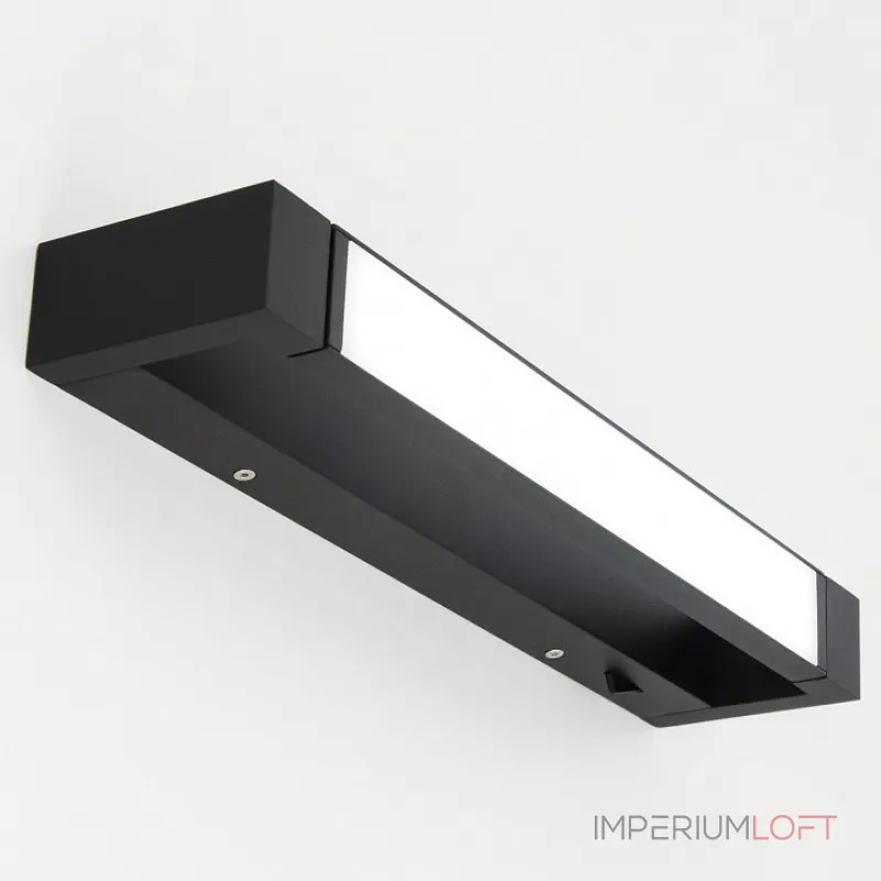 Подсветка для зеркала Citilux Визор CL708241N Цвет арматуры черный Цвет плафонов белый от ImperiumLoft