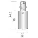 Заглушка для трека боковая Deko-Light D Line 710014 от ImperiumLoft