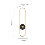 Настенный светильник Favourite Cyclone 4296-2W от ImperiumLoft