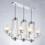 Люстра на штанге Newport 4400 4408/S chrome 