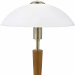 Настольная лампа декоративная Eglo ПРОМО Solo 1 87256 Цвет арматуры коричневый от ImperiumLoft