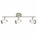 Спот Globo Rodrik 56006-3 Цвет арматуры никель Цвет плафонов хром от ImperiumLoft