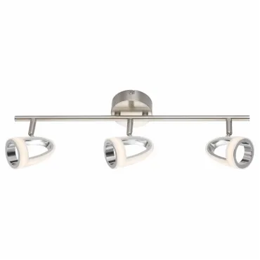 Спот Globo Rodrik 56006-3 Цвет арматуры никель Цвет плафонов хром