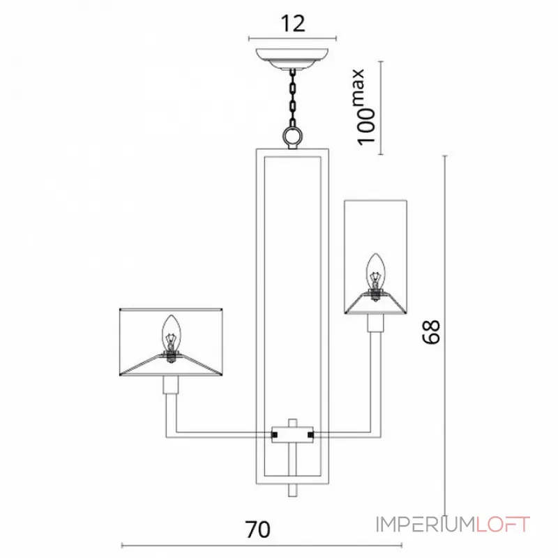 Подвесная люстра Divinare Porta 5933/01 LM-8 Подвесная люстра Divinare Porta 5933/01 LM-8