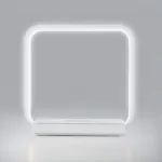 Настольная лампа декоративная Eurosvet Frame 80502/1 белый Цвет арматуры белый Цвет плафонов белый от ImperiumLoft