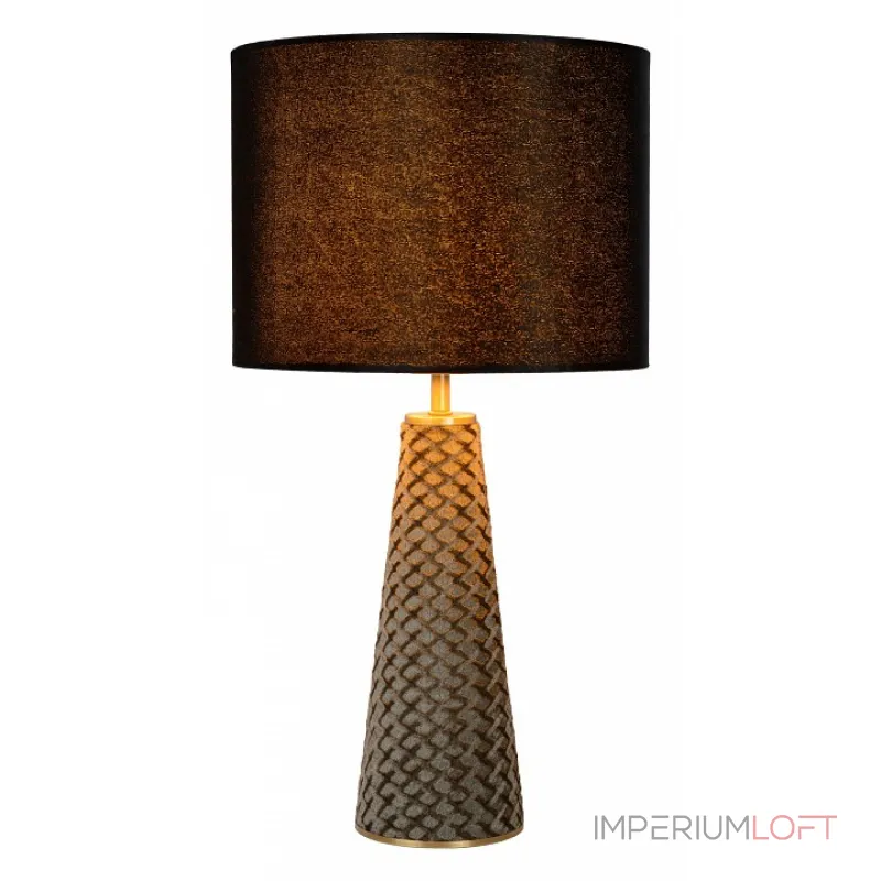 Настольная лампа декоративная Lucide Extravaganza Velvet 10501/81/30 Цвет плафонов черный Цвет арматуры серый от ImperiumLoft Настольная лампа декоративная Lucide Extravaganza Velvet 10501/81/30 Цвет плафонов черный Цвет арматуры серый от ImperiumLoft
