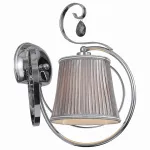 Бра EVOLUCE Azzurro SL177.101.01 Цвет арматуры хром Цвет плафонов серебро от ImperiumLoft