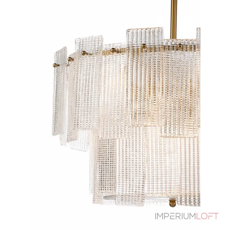 Люстра на штанге Indigo Inverno 12013/12R Brass