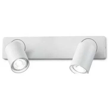 Спот Ideal Lux Rudy RUDY AP2 BIANCO Цвет плафонов белый