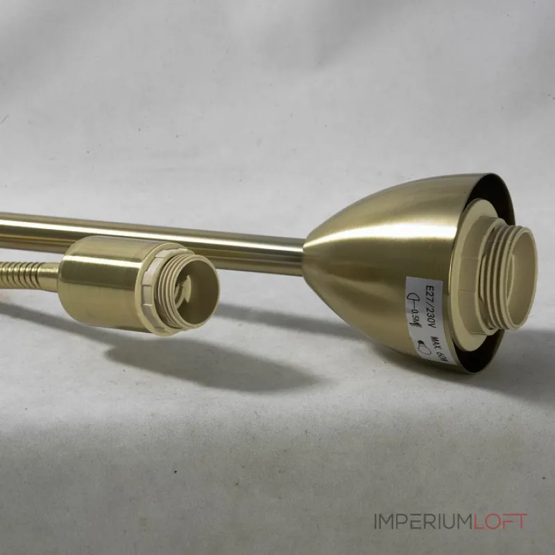 Торшер с подсветкой LGO Douglas LSP-0018 Цвет арматуры золото от ImperiumLoft