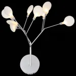 Бра ST-Luce Riccardo SL411.121.09 Цвет арматуры серебро Цвет плафонов белый от ImperiumLoft