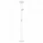 Торшер с подсветкой Arte Lamp Duetto A4329PN-2WH Цвет арматуры белый Цвет плафонов белый от ImperiumLoft