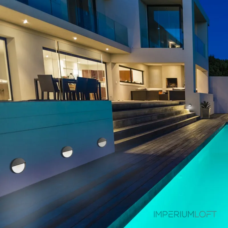 Накладной светильник Mantra Baker 7013 Цвет арматуры серый Цвет плафонов серый от ImperiumLoft