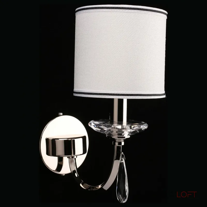 Бра Aployt Hadrinn APL.705.01.01 Цвет арматуры хром Цвет плафонов кремовый от ImperiumLoft Бра Aployt Hadrinn APL.705.01.01 Цвет арматуры хром Цвет плафонов кремовый от ImperiumLoft