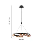 Подвесная люстра Favourite Interline 4266-12P от ImperiumLoft