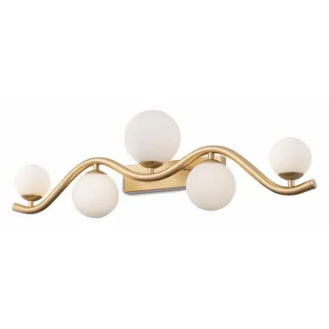 Бра Maytoni Uva MOD059WL-05G Цвет арматуры золото Цвет плафонов белый
