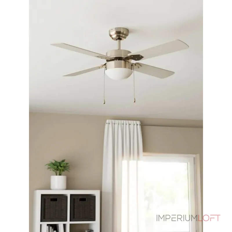 Потолочная люстра с вентилятором Eglo Gelsina 35041 Потолочная люстра с вентилятором Eglo Gelsina 35041