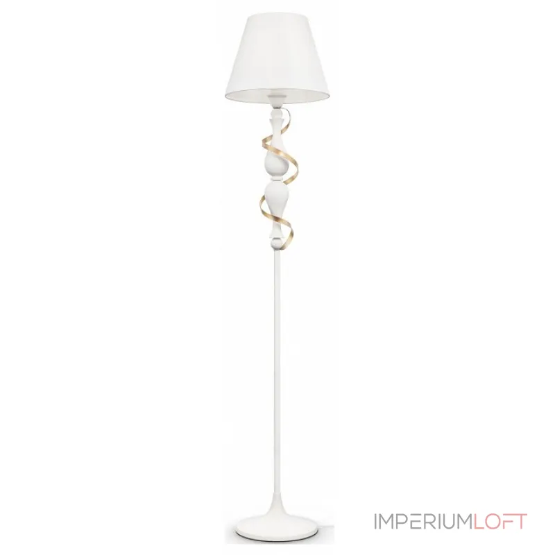 Торшер Maytoni Intreccio ARM010-01-W Цвет арматуры золото Цвет плафонов белый от ImperiumLoft Торшер Maytoni Intreccio ARM010-01-W Цвет арматуры золото Цвет плафонов белый от ImperiumLoft