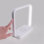 Настольная лампа декоративная Eurosvet Frame 80502/1 белый Цвет арматуры белый Цвет плафонов белый от ImperiumLoft