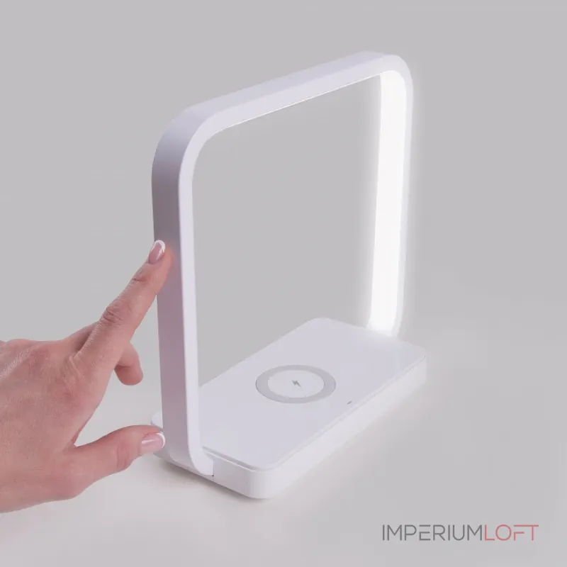 Настольная лампа декоративная Eurosvet Frame 80502/1 белый Цвет арматуры белый Цвет плафонов белый от ImperiumLoft Настольная лампа декоративная Eurosvet Frame 80502/1 белый Цвет арматуры белый Цвет плафонов белый от ImperiumLoft